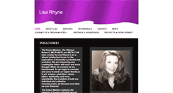 Desktop Screenshot of lisarhyne.com